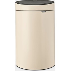 Touch Bin New afvalemmer, 40 liter, kunststof binnenemmer - Soft Beige