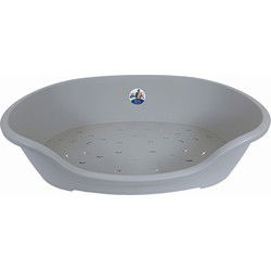 Moderna plastic hondenmand 110 cm warmgrijs