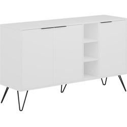 Buffet 3 nissen en 3 deuren L142 cm - Clara