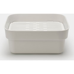 SinkSide Afwasbak met afdruipschaal - Light Grey