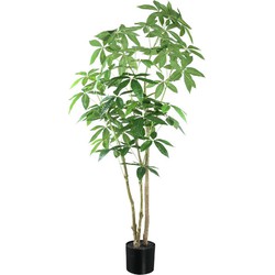 PTMD Kunstplant Money Tree - 65x65x150 cm - Plastic - Zwart