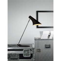 Bureaulamp design wit of zwart E14 440mm hoog