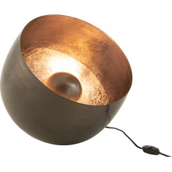 J-line - Lamp Rond Metaal Zwart - 35x35x31cm