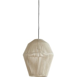 Light&living Hanglamp Ø38x45 cm DEYA crème