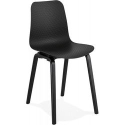 PACIFIK designstoel 445x525x81 cm Zwart