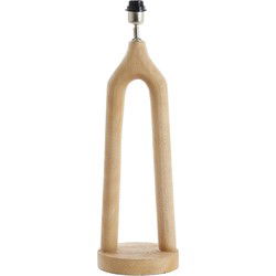 Light & Living - tafellamp - Xitta - naturel - hout - losse armatuur - E27 - 7042482