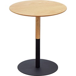 Ronde bijzettafel DILA beige