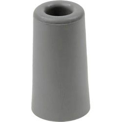Deurbuffer rubber 75mm grijs