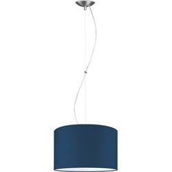 hanglamp basic deluxe bling Ø 35 cm - blauw