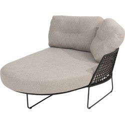Taste Rhodos chaise lounge links antraciet