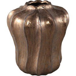 PTMD Vaas Hamish - 20x20x25 cm - Keramiek - Brons