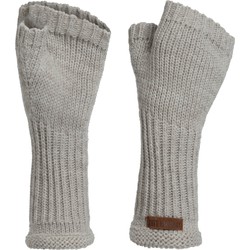 Knit Factory Cleo Handschoenen - Iced Clay - One Size
