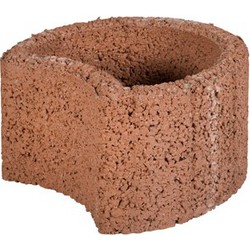 10 stuks! Moonflor bruin 35x20 cm - Gardenlux