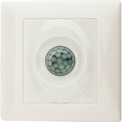 Groenovatie LED PIR Bewegingsmelder/Sensor Inbouw Wand, IP20, Wit