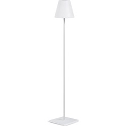 Kave Home - Amaray solar staande lamp voor buiten van grijs staal 120 cm