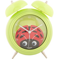 Karlsson - Wekker Peekaboo Ladybug - Groen