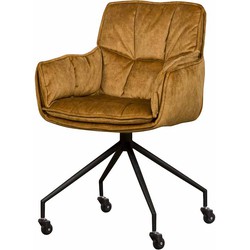 SIDD Saronno armchair - fabric Yellow YC1939-7