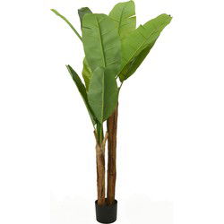 Kunstplant bananenplant - in pot - 160 cm - kunstplanten - Kunstplanten