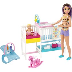 Barbie Barbie Skipper Babysitter Verschoon En Verzorg.