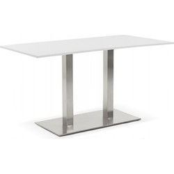 DENVER Tafel 160x80x75 cm Wit