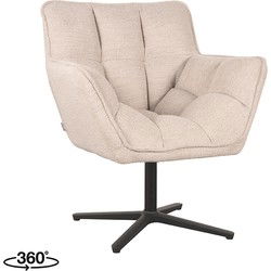 Draaifauteuil Ian 76x72x87 cm