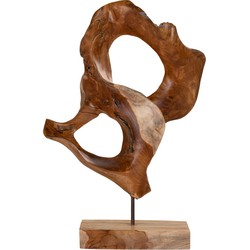 Donato teakhouten sculptuur