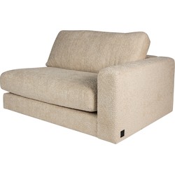 PTMD Nilla sofa armrest R SiC Ant3 Sand
