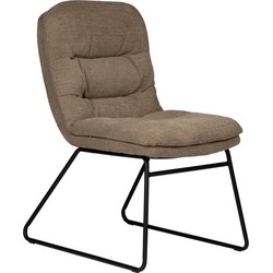 Pole to Pole - Beluga chair - Chenille - Brown
