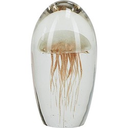 Bahne Woondecoratie Glazen Jellyfish - Goud