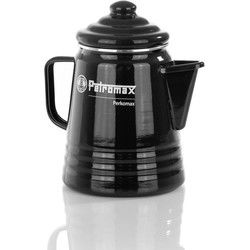 Emaille perculator perkomax zwart 1.3 liter