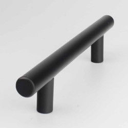 Deurgreep Marita - zwart - 96 mm - Industrieel - Handgreep - Kastgreep - Ladegreep