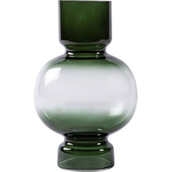 PTMD Selino Ronde Vaas - H24 x Ø15 cm - Glas - Groen