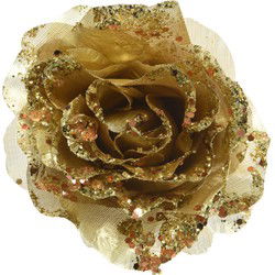 Roos pes clip d14h8,5 cm l.goud