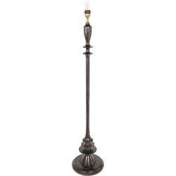 Steinhauer vloerlamp Bois - zwart - metaal - 29 cm - E27 fitting - 3679ZW