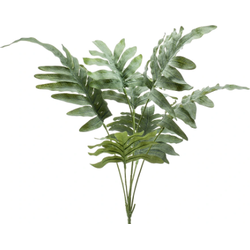Kunst Phlebodium bush grey/ green 67 cm - Buitengewoon de Boet