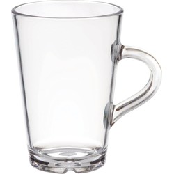 Onbreekbare glazen 295 ml (6 stuks) / Koffie- theeglazen 