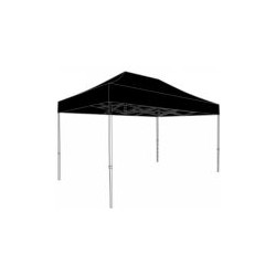 Opvouwbare Partytent 2×3 meter ALU frame zonder zijwanden in Zwart