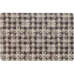 Unique Living - Placemat Ice Crystal 30x45cm Silver