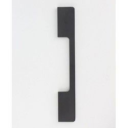 Deurgreep Gaby - zwart - 160 mm - Industrieel - Deurgrepenwinkel.nl