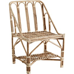 fauteuil bamboo naturel 78 x 45 x 45