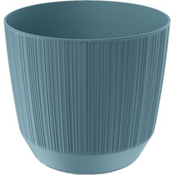 Prosperplast Plantenpot - kunststof - blauw - D15 x H13 cm - Plantenpotten