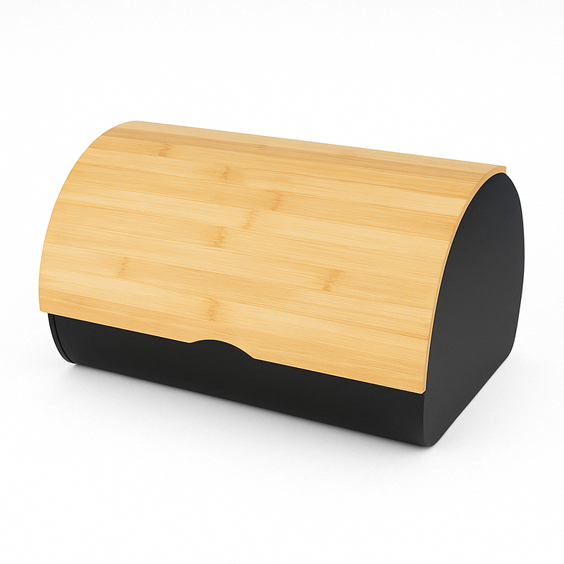 Broodtrommel Bamboe - Metaal - 