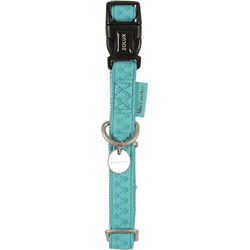 MACLEATHER HALSBAND BLAUW 15 MMX20-40 CM