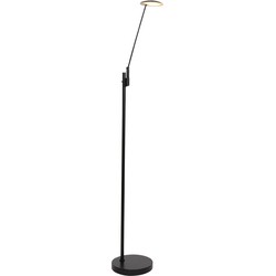 Steinhauer vloerlamp Daphne - zwart - metaal - 3393ZW