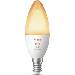 Hue Kerzenlampe warm- bis kaltweißes Licht 1er-Pack E14 Beleuchtung - Philips