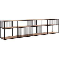 DTP Home TV stand Barra large,55x225x35 cm, recycled teakwood