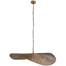 PTMD Hanglamp Shauney - 100x72x29 cm - Ijzer - Goud