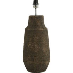 Light & Living - tafellamp - Kidira - bruin - keramiek - losse armatuur - E27 - 1741783