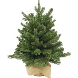 Triumph Tree Sherwood Kunstkerstboom in Jute - H60 x Ø53 cm - Groen