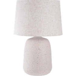 Benny tafellamp van keramiek beige - Ø 30 x 46 cm